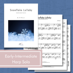 Snowflake Lullaby - Jill the Harpist - Product Images